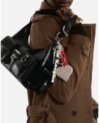 Bijou de sac logo noir et blanc