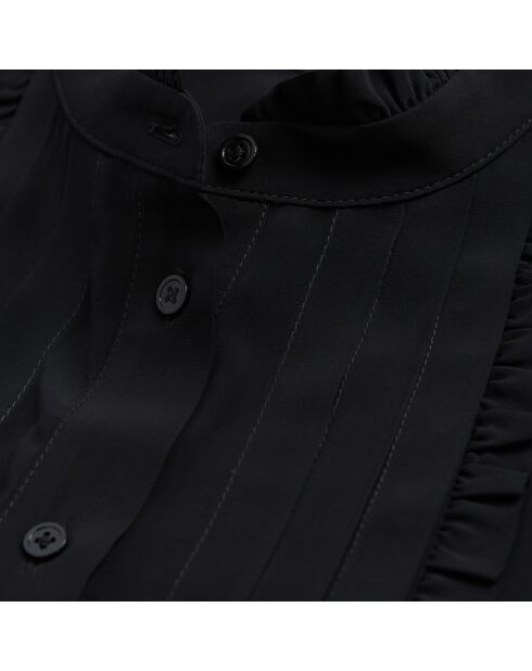 Chemise fluide noire