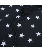 T-shirt imprimé étoiles noir délavé