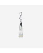 Bijou de sac barrette argenté