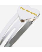 Bijou de sac barrette argenté