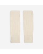 Mitaines 100% laine écrue