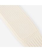 Mitaines 100% laine écrue