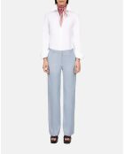 Pantalon tailleur lavende