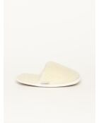 Chaussons Curly Wool Blanc cassé