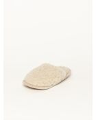 Chaussons Curly Wool beiges