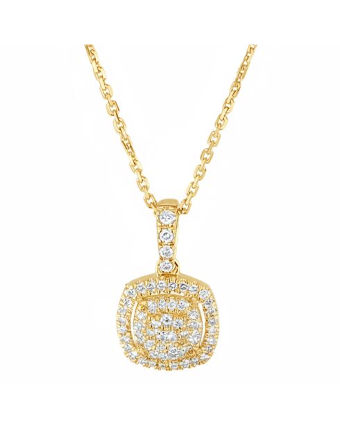 Pendentif The one Diamants or jaune
