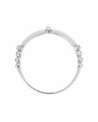 Bague Kota Diamants or blanc