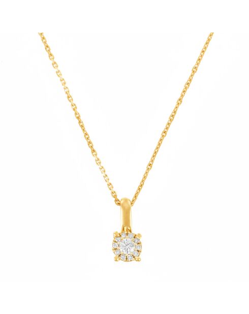 Anhänger Akna Diamonds aus Gelbgold