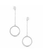 Boucles d'oreilles Alexa Diamants or blanc