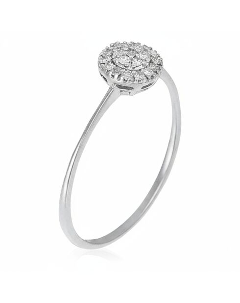 Bague Mon Rayon de Soleil Diamants or blanc