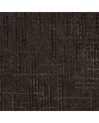 2 Chaises ADELE velours tramé brun expresso pieds chrome – 52x45.5x76.5 cm