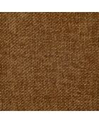 Fauteuil pivotant pied noir NAPA tissu tramé toucher doux caramel – 81x95x90cm