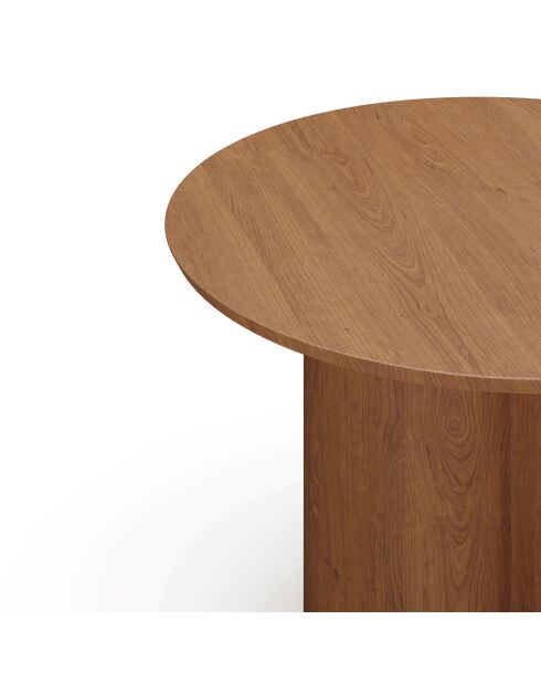 Table basse Helma Bois Noyer 78x78 x35cm