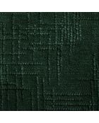 2 Chaises ADELE velours tramé vert émeraude pieds chrome – 52x45.5x76.5 cm