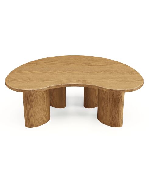 Table basse Lyna Chêne clair 80x55x35 cm