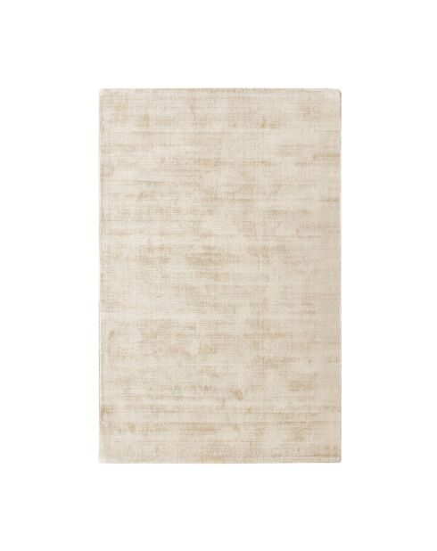 Tapis rectangulaire Nate viscose beige - 300x400cm