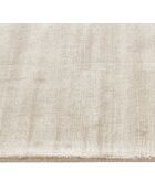 Tapis rectangulaire Nate viscose beige - 300x400cm