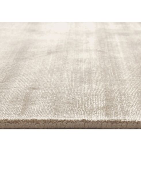 Tapis rectangulaire Nate viscose beige - 300x400cm