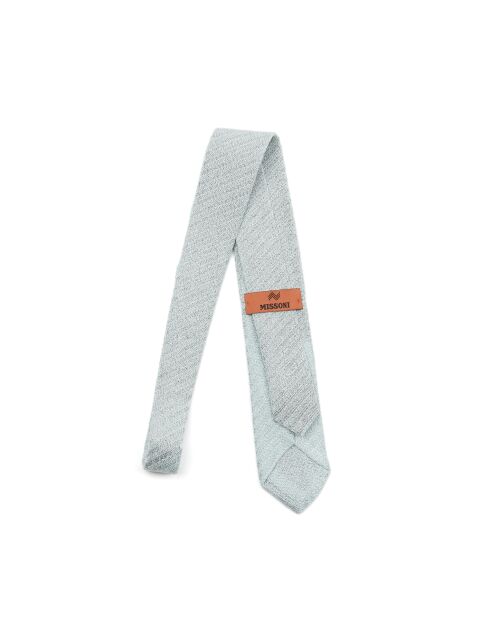 Cravate Soralyne gris bleu très pâle