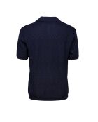 Polo à manches courtes Eléryn tons bleus