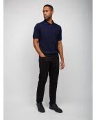 Polo à manches courtes Eléryn tons bleus