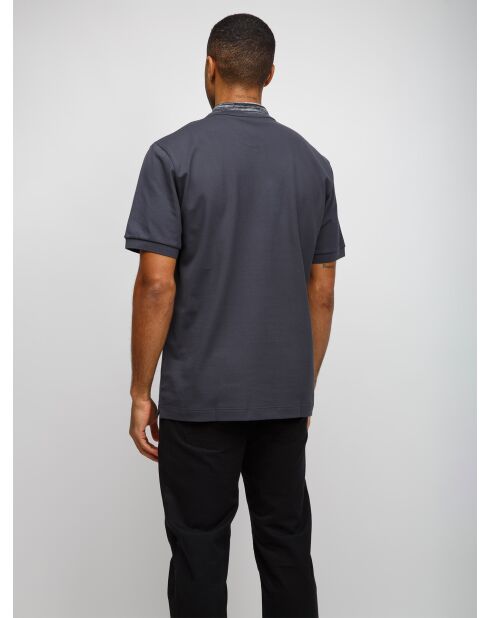 Polo à manches courtes Dorsine antracite