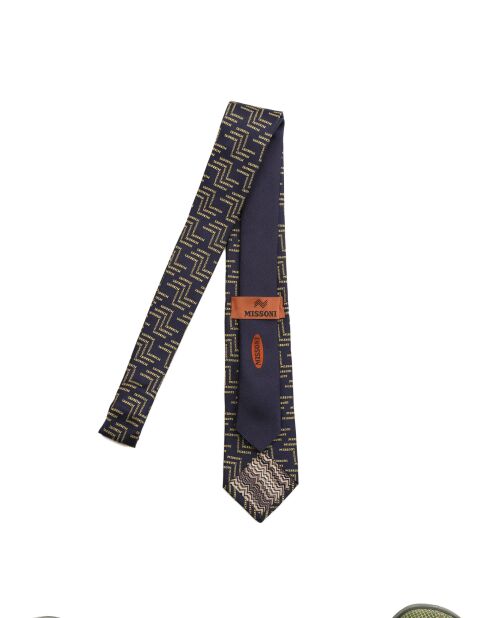 Cravate Alan
Noir/jaune