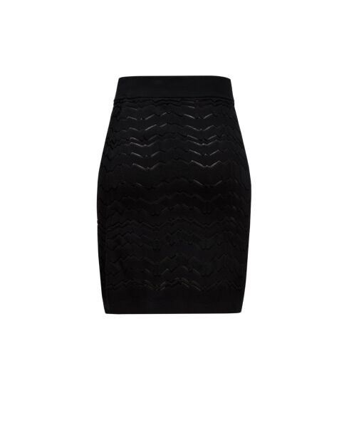 Mini jupe Orelia tons noirs