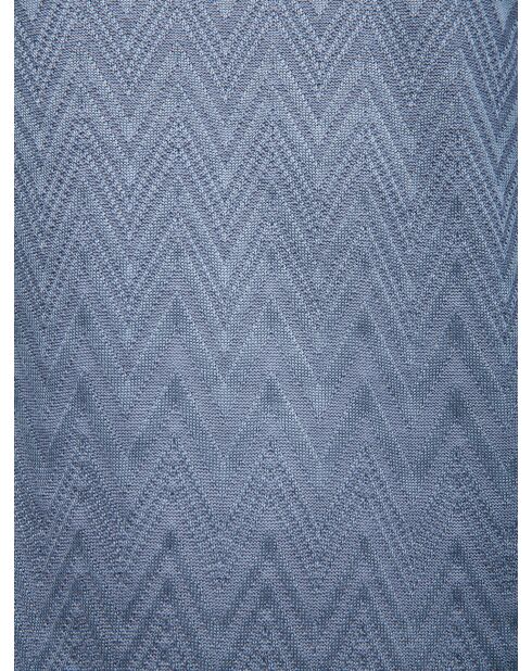 Pull à col rond Jalyne tons bleu clair