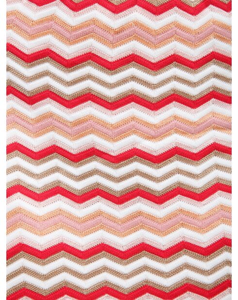 Mini jupe Silvèrel base blanche multicolore