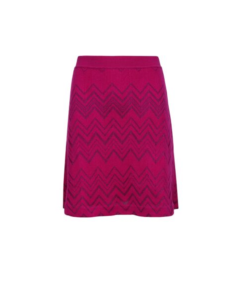 Jupe Orféo vin pourpre