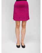 Jupe Orféo vin pourpre