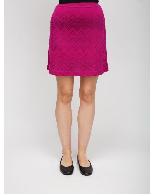 Jupe Orféo vin pourpre