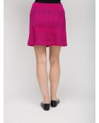 Jupe Orféo vin pourpre