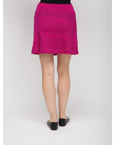 Jupe Orféo vin pourpre