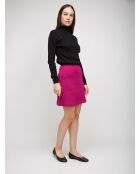 Jupe Orféo vin pourpre