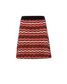 Mini jupe Orianeis base noire multicolore