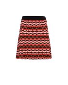 Mini jupe Orianeis base noire multicolore