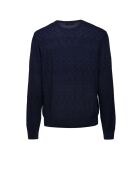 Pull à col rond Brisélia tons bleus