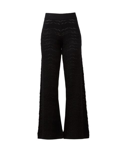 Pantalon Sélory tons noirs