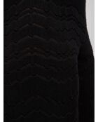 Pantalon Sélory tons noirs