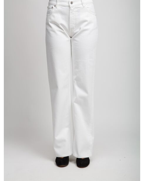 Pantalon à 5 poches Éranne blanc cassé