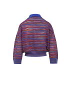 Pull-over Ambrine multicolore violet, rouge, bleu, gris