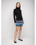 Pull à col roulé Naorys beauté noire