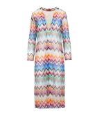 Cardigan long Galyne multicolore