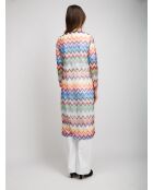 Cardigan long Galyne multicolore