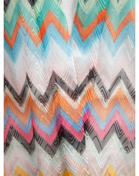 Cardigan long Galyne multicolore