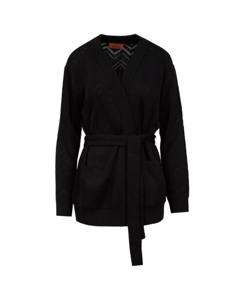 Cardigan à boutons Zéphiriel beauté noire