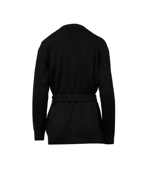 Cardigan à boutons Zéphiriel beauté noire